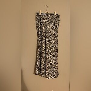 Leopard Print Women's Skirt